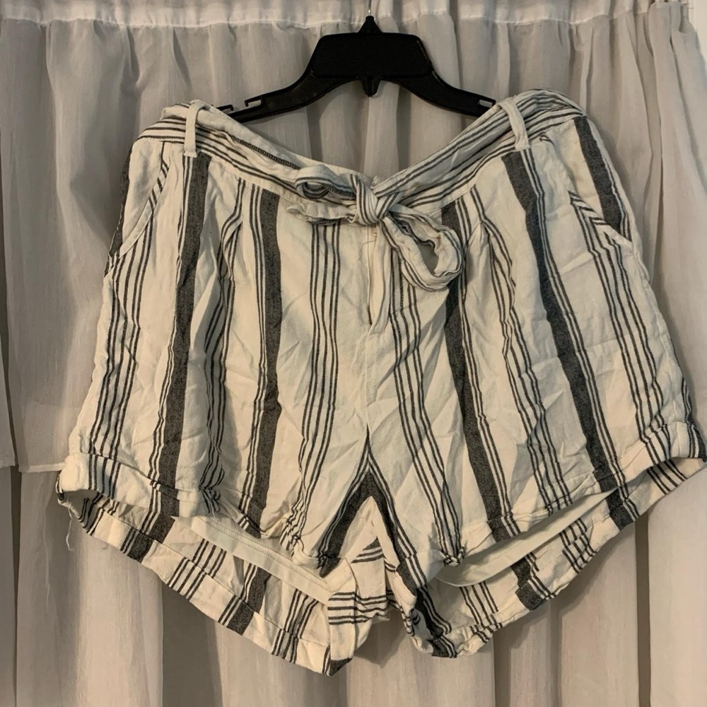 Torrid Striped Shorts